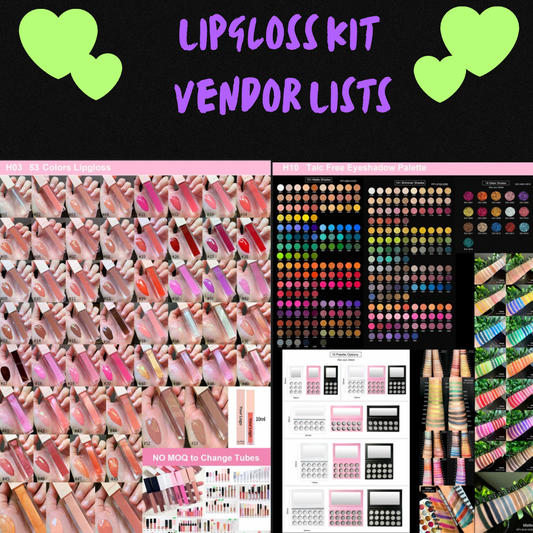 Lipgloss Starter Kit Vendor