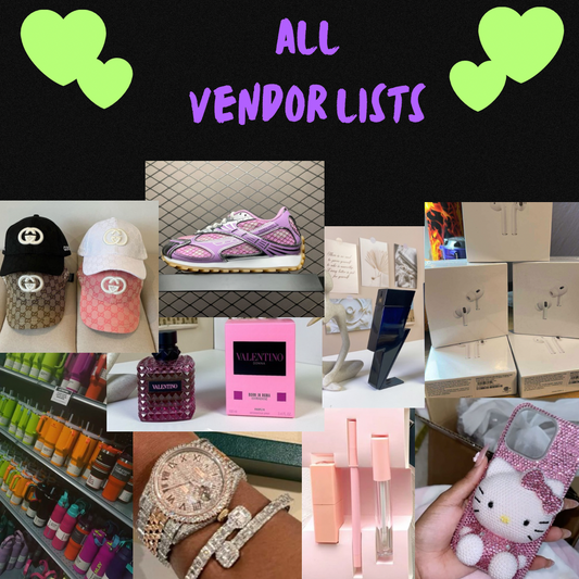 VENDOR LISTS